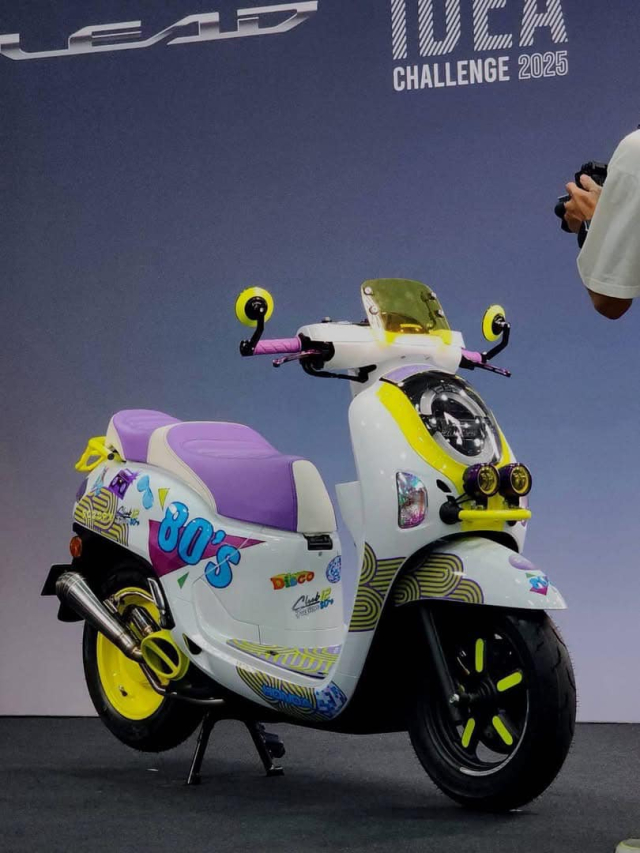 Honda Scoopy Xpaint Hoi Tho Cua Thap Nien 80