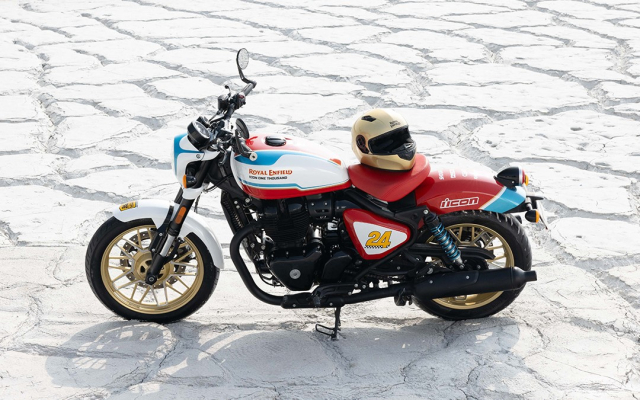 Royal Enfield Shotgun 650 Phien ban gioi han voi ngoai hinh chat nhu nuoc cat lo dien