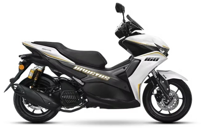Bristol Invictus 160 tay dua moi trong phan khuc xe tay ga the thao go nhe NVX va Vario - 4
