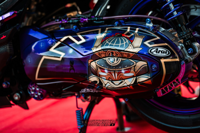 Honda Forza 350 do cuc chay voi y tuong Samurai - 4