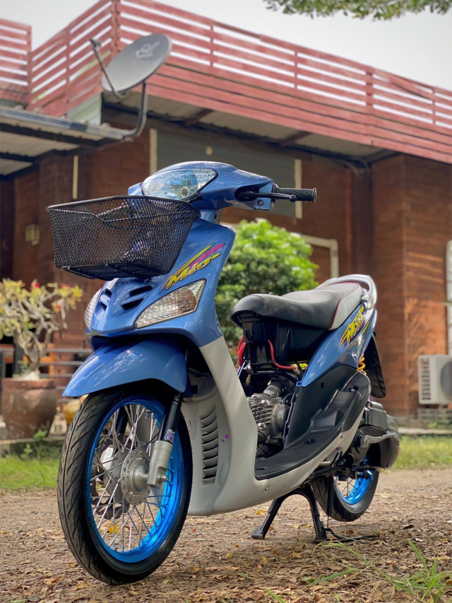 Mio Xanh do chuan Gu AE me style Thai Lan