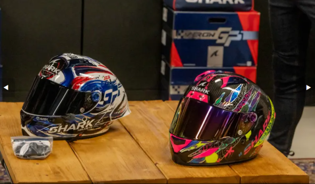 Bat mi ve mu bao hiem Aeron the thao moi cua Shark va cach no duoc phat trien tai MotoGP - 4