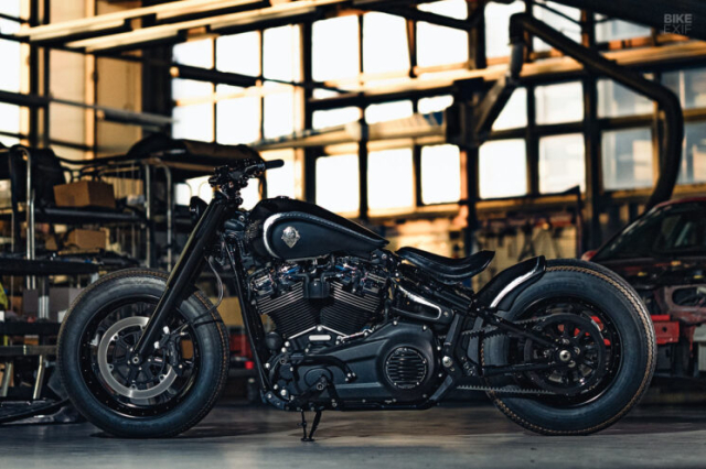 HarleyDavidson Street Bob do mang dau an cua Rough Crafts - 4