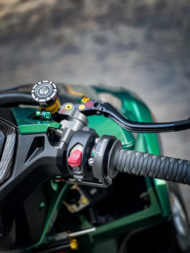Honda Vario 160 cua biker Thai Lan do co nay AE thay sao - 7