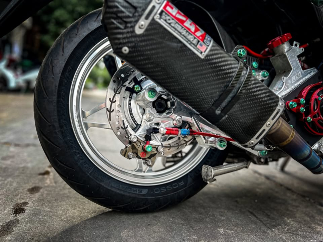 Honda Vario 160 cua biker Thai Lan do co nay AE thay sao - 9