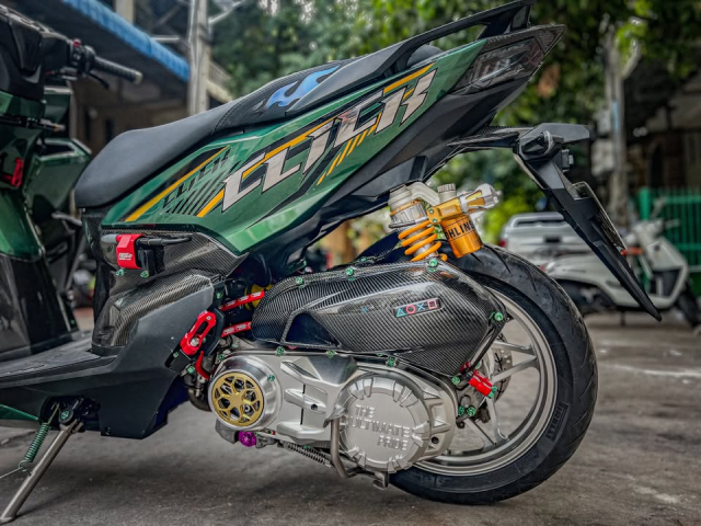Honda Vario 160 cua biker Thai Lan do co nay AE thay sao - 11