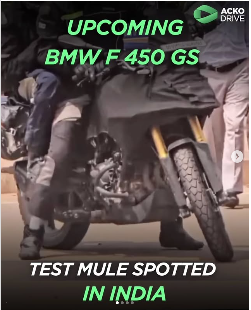 Chuan bi san sang cho cuoc cach mang trong phan khuc ADV tam trung BMW F450GS sap do bo