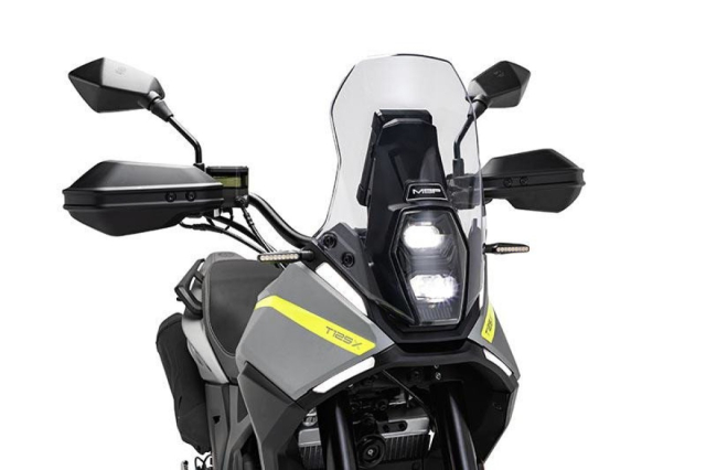 Gioi thieu Morbidelli T125X hoan toan moi Chiec xe da dung co nho rat da cho dan me phieu luu