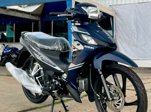 Hinh anh thuc te 3 mau cua Suzuki Smash 115 PLUS 2025 tai dai ly Huyen thoai da tro lai - 5