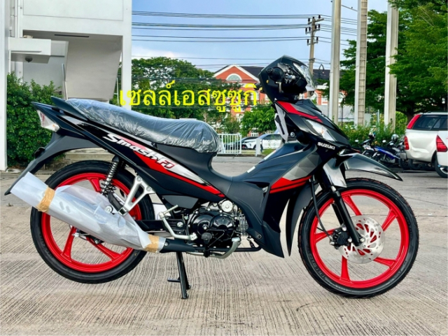 Hinh anh thuc te 3 mau cua Suzuki Smash 115 PLUS 2025 tai dai ly Huyen thoai da tro lai - 9
