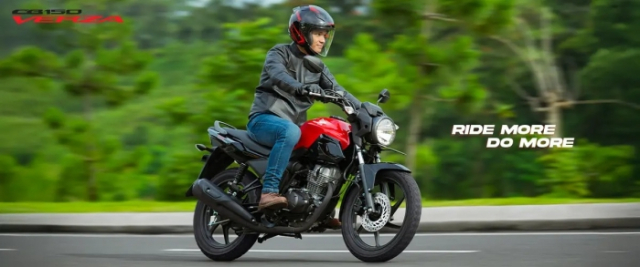 Honda CB150 Verza 2025 dang tren duong ve Viet Nam voi gia ban duoi 50 trieu Dong