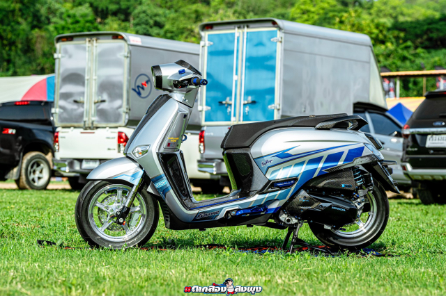 Honda Giorno choi lon voi phong cach Gao Bac - 21