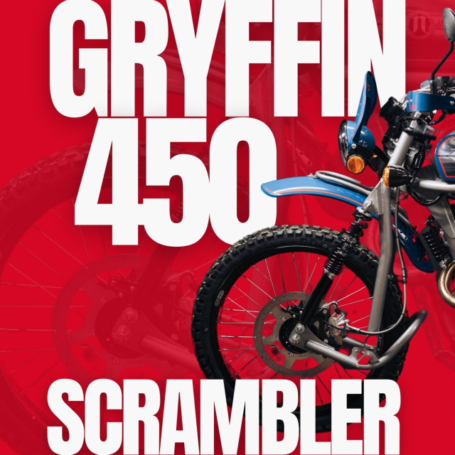 Janus Gryffin 450 Scrambler Khi hoai co va chat choi va cham bung no