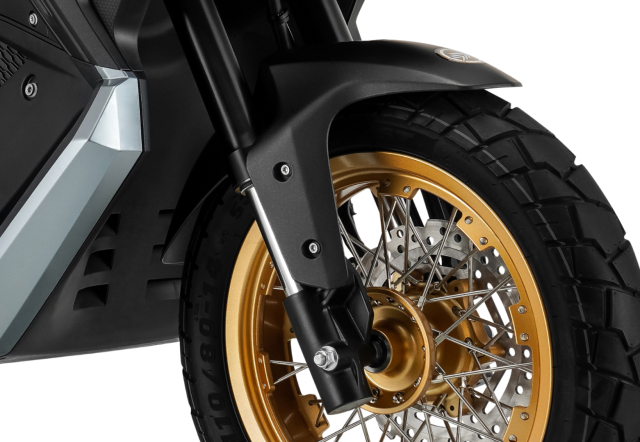 Keeway XDV125 EVO PRO 2025 mau xe tay ga danh cho anh em me phuot ngai con - 4