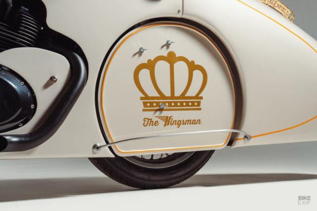 Kham pha chiec Royal Enfield Shotgun 650 dai 39 met cua Kingston Custom - 8