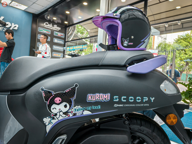 Qua bat ngo Honda Scoopy 2025 phien ban dac biet Kuromi vua ra mat o Thai da co mat tai Viet Nam