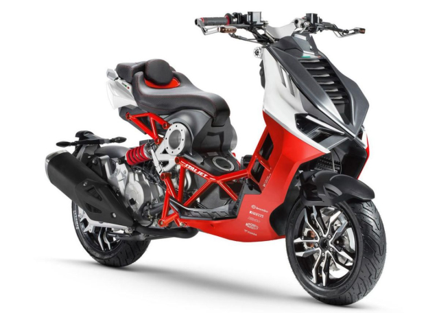 Ra mat Italjet Dragstar 125 2025 voi loat mau sac moi khien ban phai WOW thanh tieng
