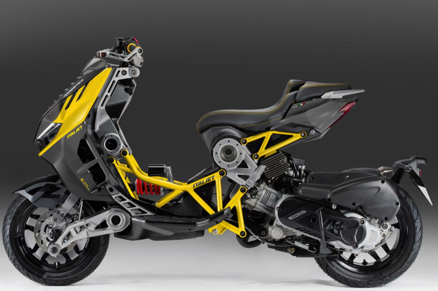 Ra mat Italjet Dragstar 125 2025 voi loat mau sac moi khien ban phai WOW thanh tieng - 4