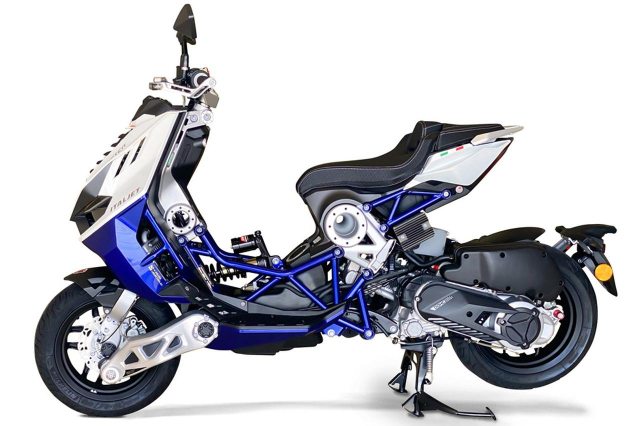 Ra mat Italjet Dragstar 125 2025 voi loat mau sac moi khien ban phai WOW thanh tieng - 5