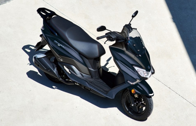 Ra mat Suzuki Burgman Street 125EX 2025 Bo sung them mau sac moi vua sang vua chat