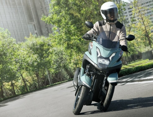 Ra mat Yamaha Tricity 125 2025 Kieu dang doc dao cong nghe day minh lai con them mau sieu cuon