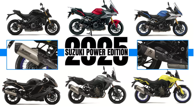 Suzuki Power Edition Khi dam me toc do thang hoa cung Akrapovic