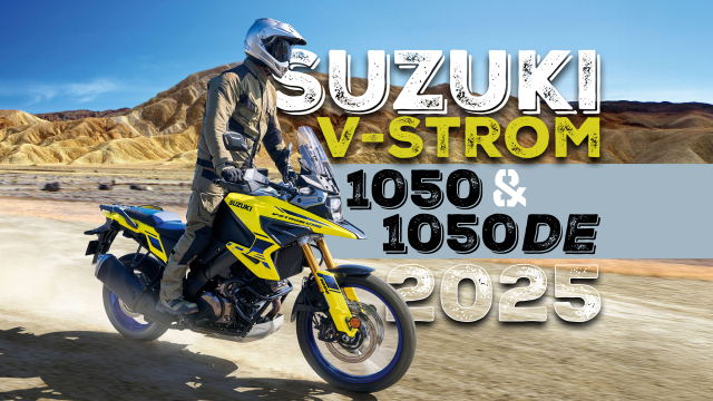 Suzuki VStrom 1050 1050DE 2025 Bieu tuong da dia hinh voi sac mau moi day cuon hut