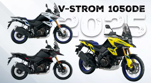 Suzuki VStrom 1050 1050DE 2025 Bieu tuong da dia hinh voi sac mau moi day cuon hut - 8