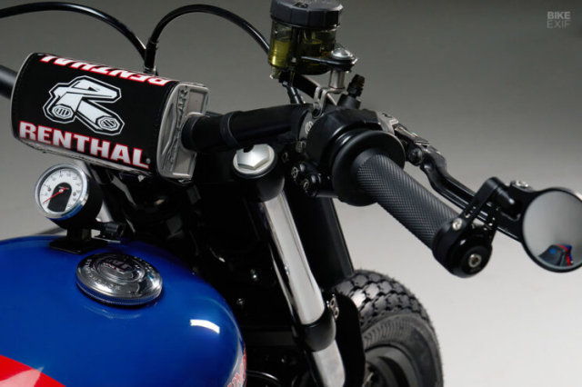 Triumph Bonneville T120 Street Tracker cua Mandrill Garage Khi ke lich lam hoa thanh quai thu - 8