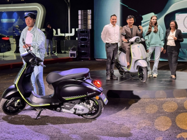 Vespa Sprint Tech 2025 ra mat o nuoc ban Gia ngang ngua nhung trang bi ngon hon xe o nuoc ta