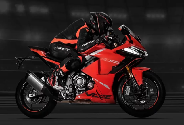 Voge RR525 Chien binh moi thach thuc Honda CBR500R va Aprilia RS457