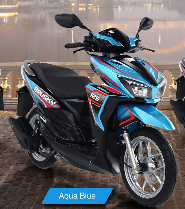 Brusky 125 mau xe ga hoan toan moi cua Kawasaki vua ra mat voi gia ban khoang 315 trieu Dong - 4
