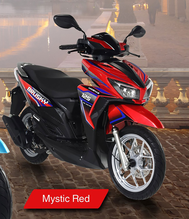 Brusky 125 mau xe ga hoan toan moi cua Kawasaki vua ra mat voi gia ban khoang 315 trieu Dong - 5