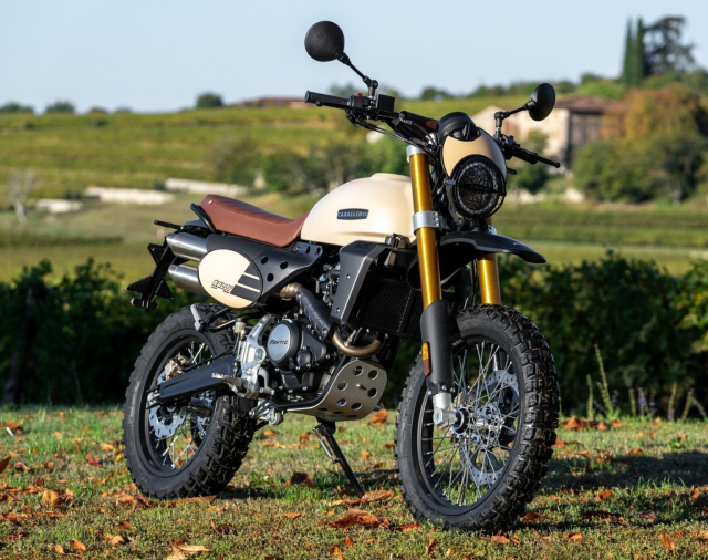 Caballero Rally 125 chiec xe Scrambler pho thong phu hop voi moi nguoi