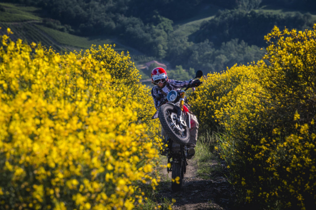 Kham pha Fantic Caballero Scrambler 125 2025 vua ra mat Chat Scrambler me hoac moi dang may rau - 4
