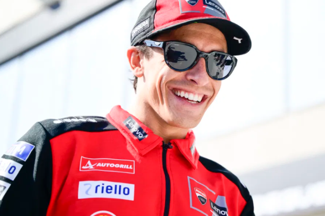 Marc Marquez va Ducati cu bat tay trong thu nghiem khi dong hoc moi o Aragon