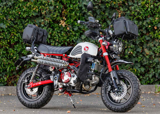 Monkey 125 do boi Takegawa Chiec minibike danh cho nhung cuoc phieu luu lon - 9