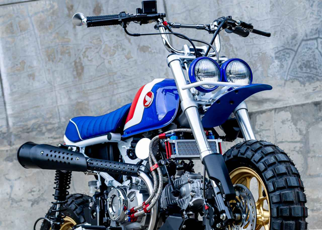 Monkey Baja 125 do Khi tinh than Baja hoi tu trong hinh hai ti hon