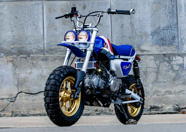 Monkey Baja 125 do Khi tinh than Baja hoi tu trong hinh hai ti hon - 17