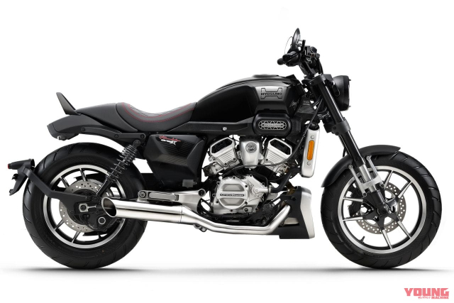 Ra mat Hyosung GV125X Roadster mau xe Cruiser 125cc voi dong co 2 xylanh VTwin doc dao - 5