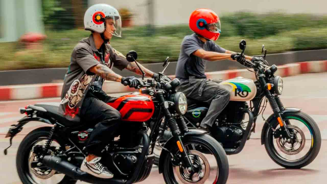 Royal Enfield Hunter 350 2025 nang cap ngon lanh cho anh em dang di ban cu - 4