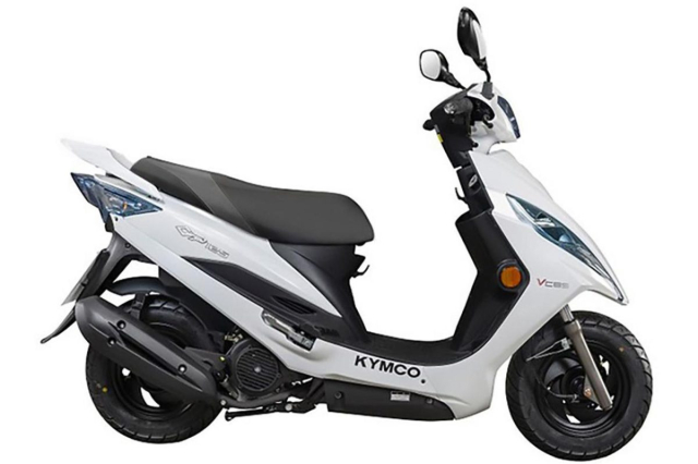 Tim hieu Kymco GP125 VCBS 2025 vua ra mat mau xe tay ga nho gon moi