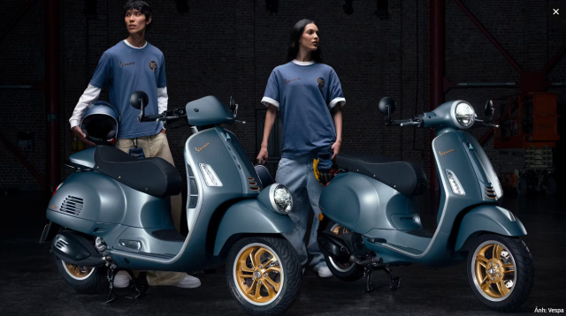 Phien ban dac biet Vespa Officina 8 Loi tri an gui den nhung nguoi khai sinh huyen thoai Vespa