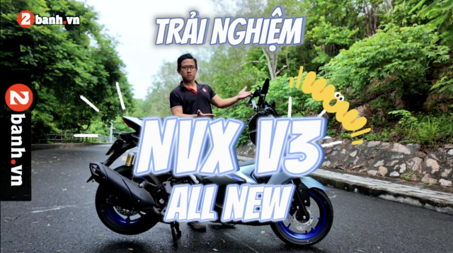 Trai nghiem chi tiet sieu pham Yamaha All New NVX 155 moi tren cung duong TPHCM Vung Tau