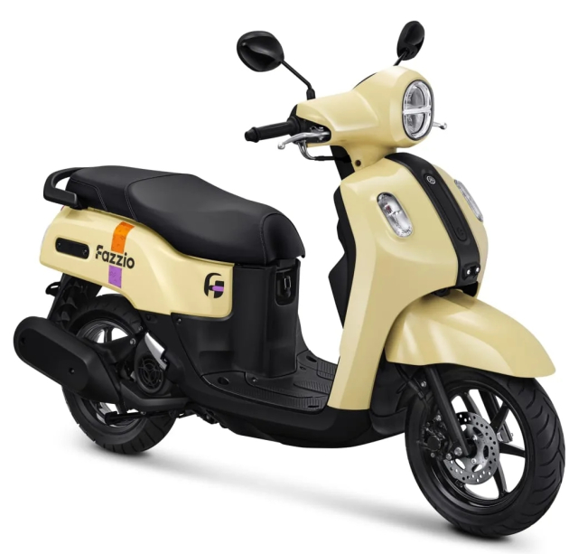 Yamaha Fazzio Hybrid ra mat 2 mau sac moi voi khai niem Two Tone hut hon gen Z - 4