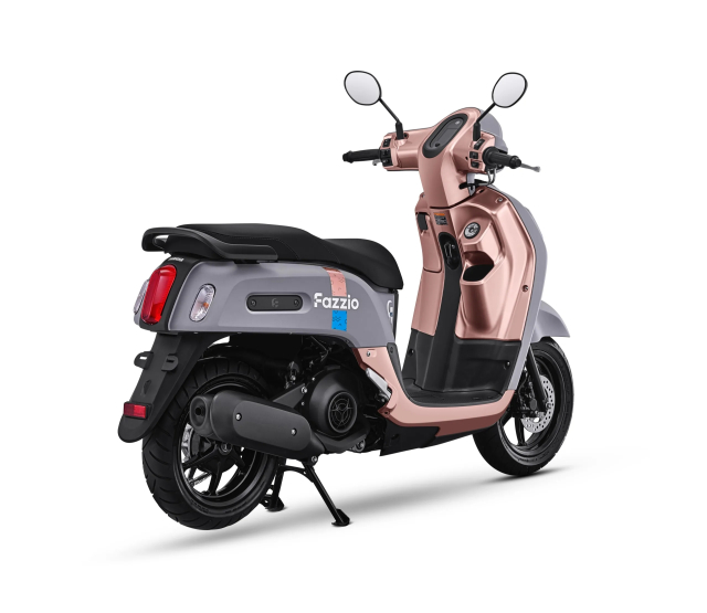 Yamaha Fazzio Hybrid ra mat 2 mau sac moi voi khai niem Two Tone hut hon gen Z - 10