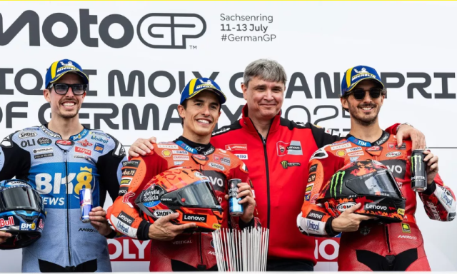 Ai Thang Ai Thua tai Sachsenring 2025 Khi Duc khong phai manh dat cho ke yeu tim