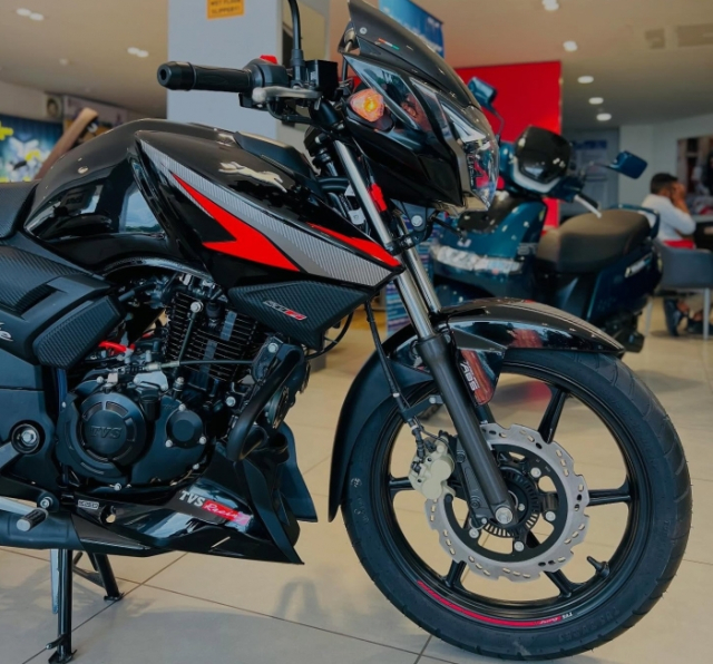Apache RTR 160 2025 Xe con tay co ABS 2 kenh ket noi dien thoai 3 che do lai gia chi 35 trieu VND - 4