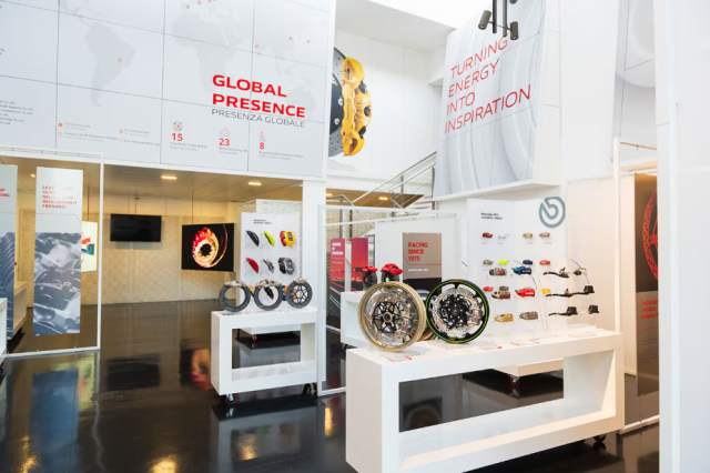 Brembo Hon ca mot cai ten la niem tin tren tung cu phanh
