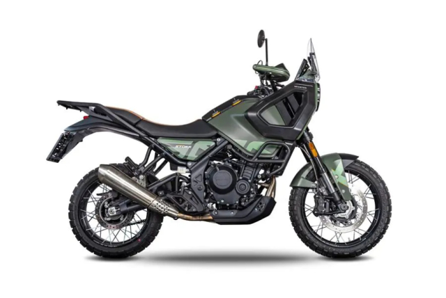 Brixton Crossfire Storr 500 Tan binh phieu luu cho nguoi moi vao choi he ADV